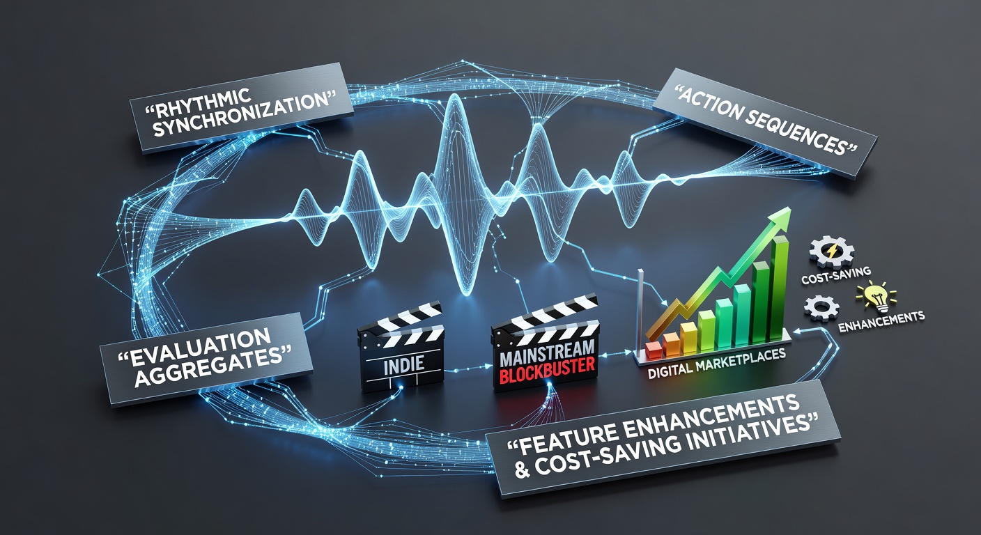 Action sequence with rhythmic elements in a digital game environment